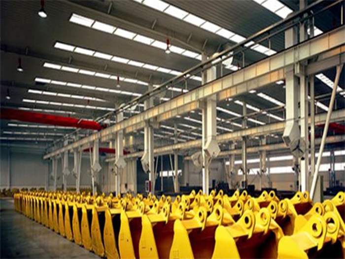 南充徐工集团挖掘机装配车间